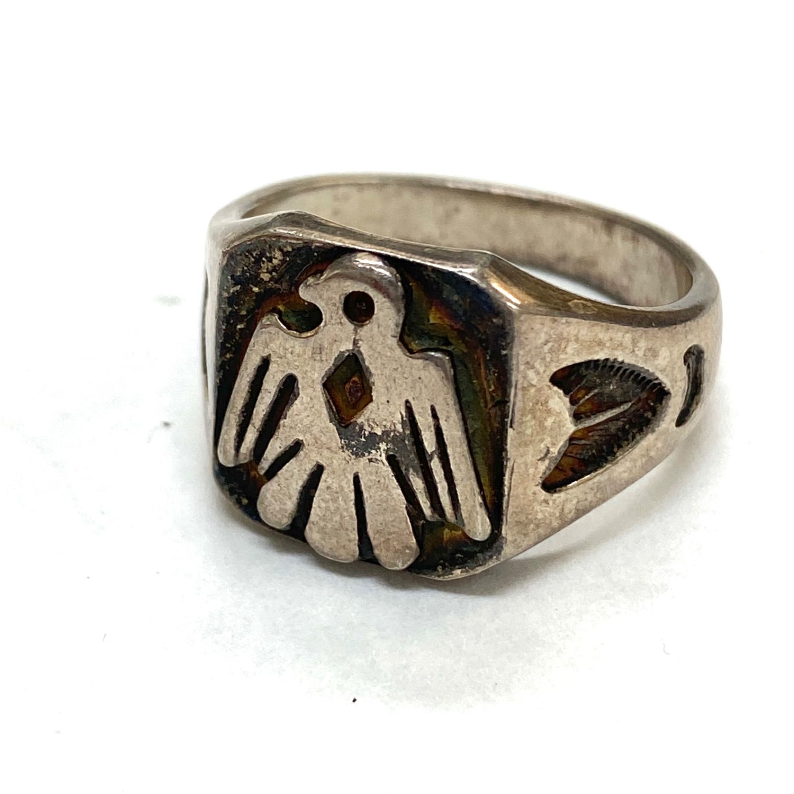 goro's ゴローズ シルバー製イーグル印台リング ヒヨコリング サイズ21