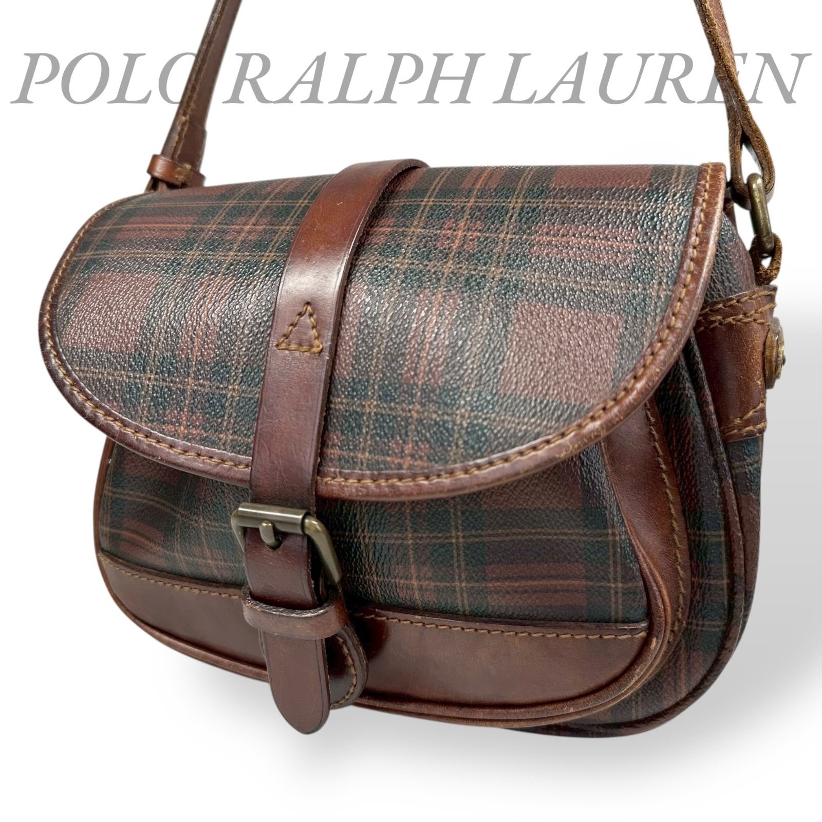 B4352】 POLO RALPH LAUREN ポロ ラルフローレン ショルダーバッグ 