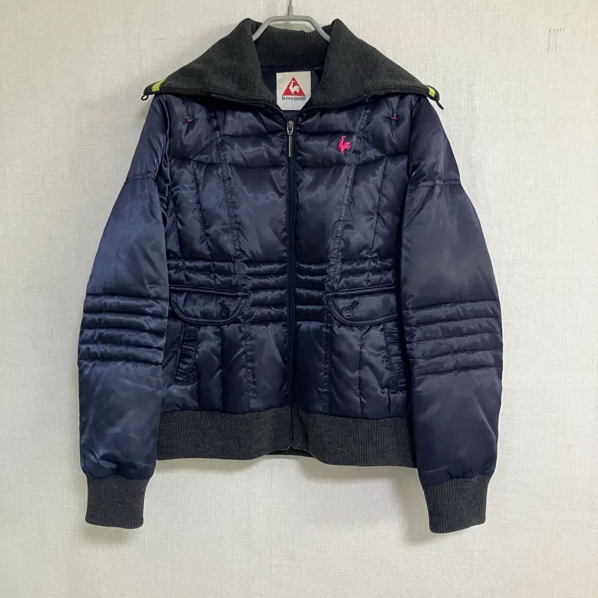 ルコックスポルティフ レディース ネイビー ダウン アウター - メルカリ