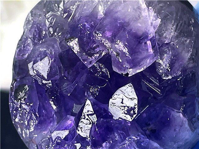 超高品質✨ ウルグアイ産 笑口アメジスト 高品質 ウルグアイ産 アメジスト 笑口 丸玉 | ハワイ ブレッシング