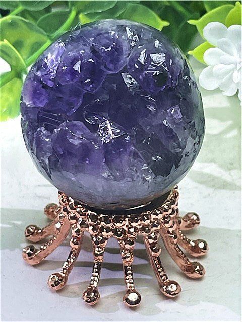 AAA級家庭円満◇天然ウルグアイ産アメジスト開口笑B88G3/32G40A - メルカリ