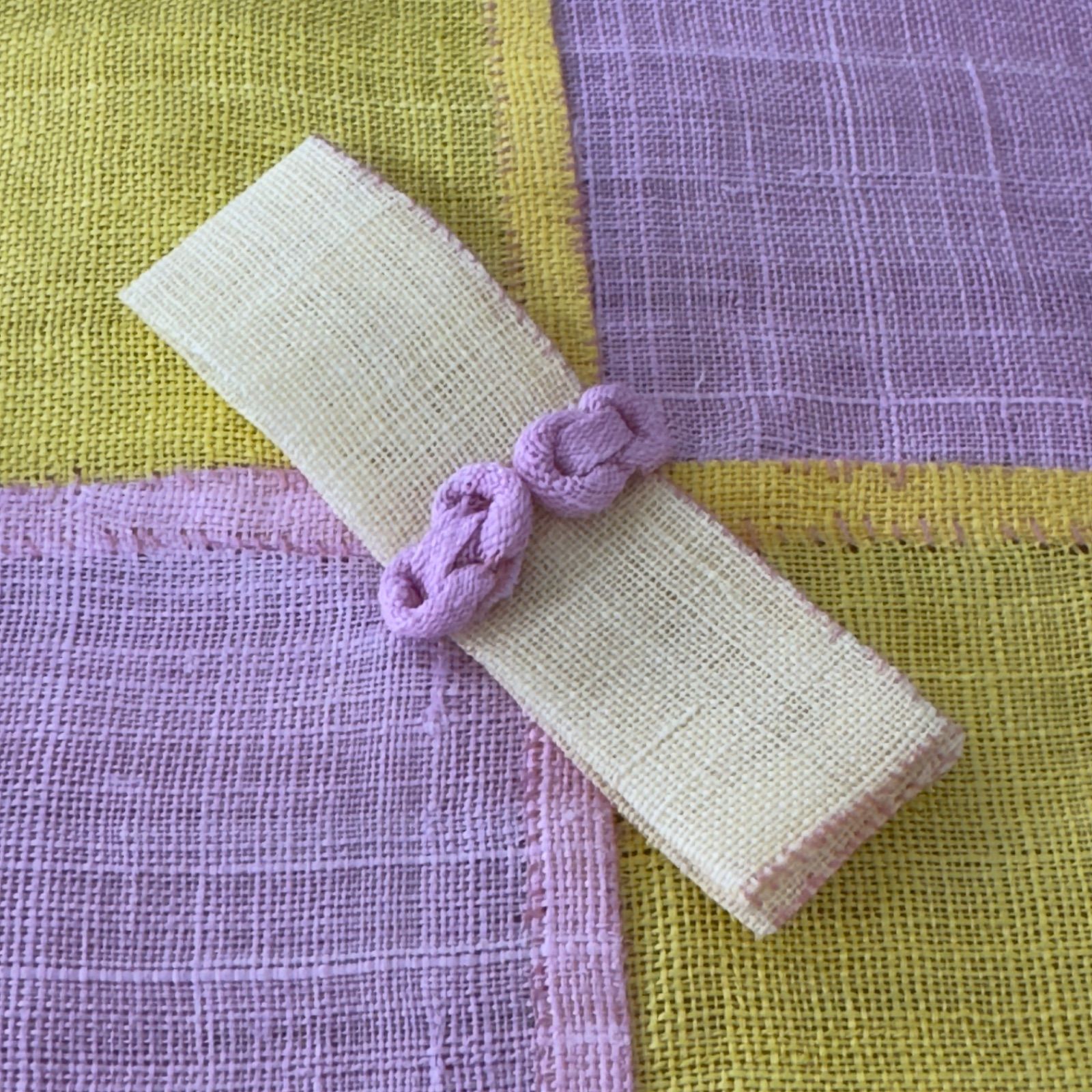 手縫い】韓国モシ サンポ 29cm角 覆い布 苧麻 ポジャギ 茶道具 - メルカリ