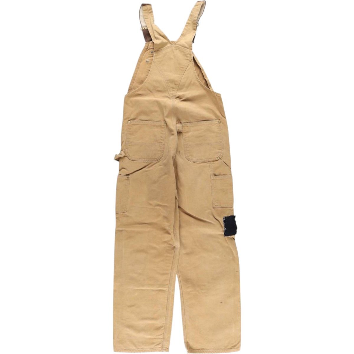 Carhartt ダック/ダブルニーオーバーオール/古着/実寸W44L30 古着 カーハート Carhartt ダブルニー ダック オーバーオール メンズ