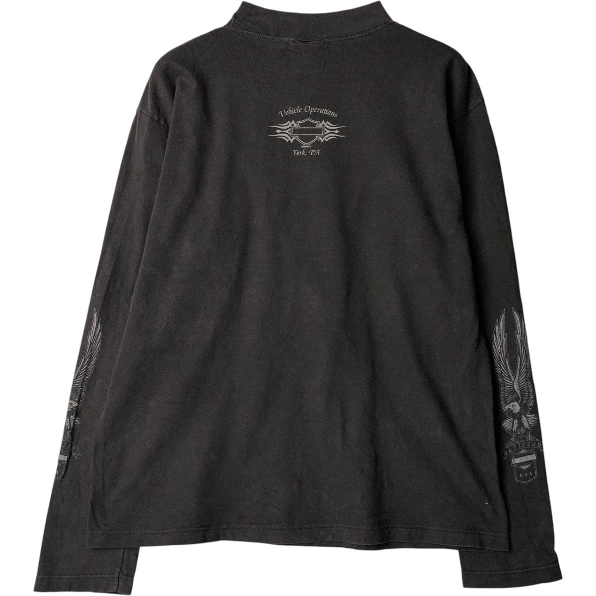 古着 00年代 ハーレーダビッドソン Harley-Davidson 鷲柄 イーグル柄