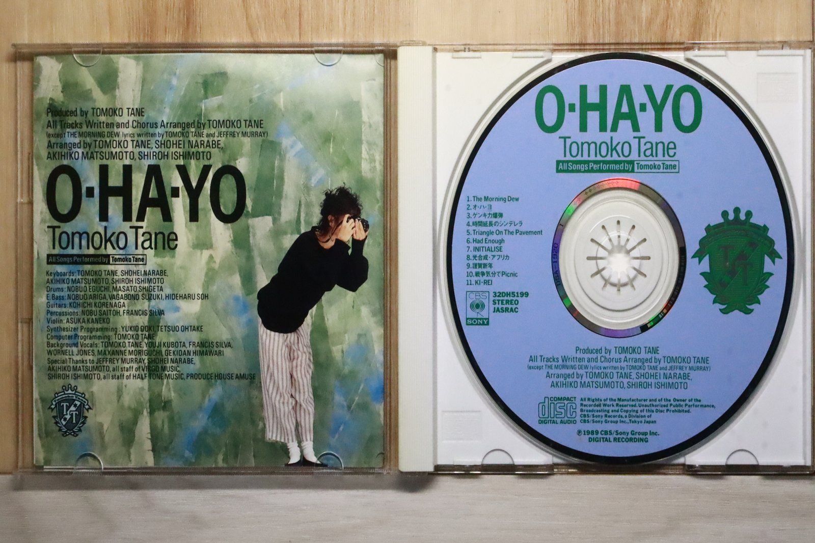 国内盤CD☆種ともこ/Tomoko Tane□ オ・ハ・ヨ 【32DH5199