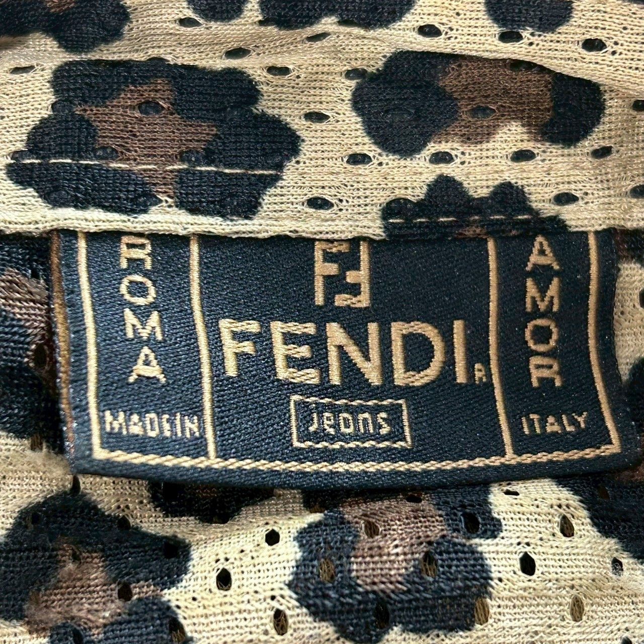 Fendi フェンディ レオパード 長袖シャツ フェンディ FENDI Size