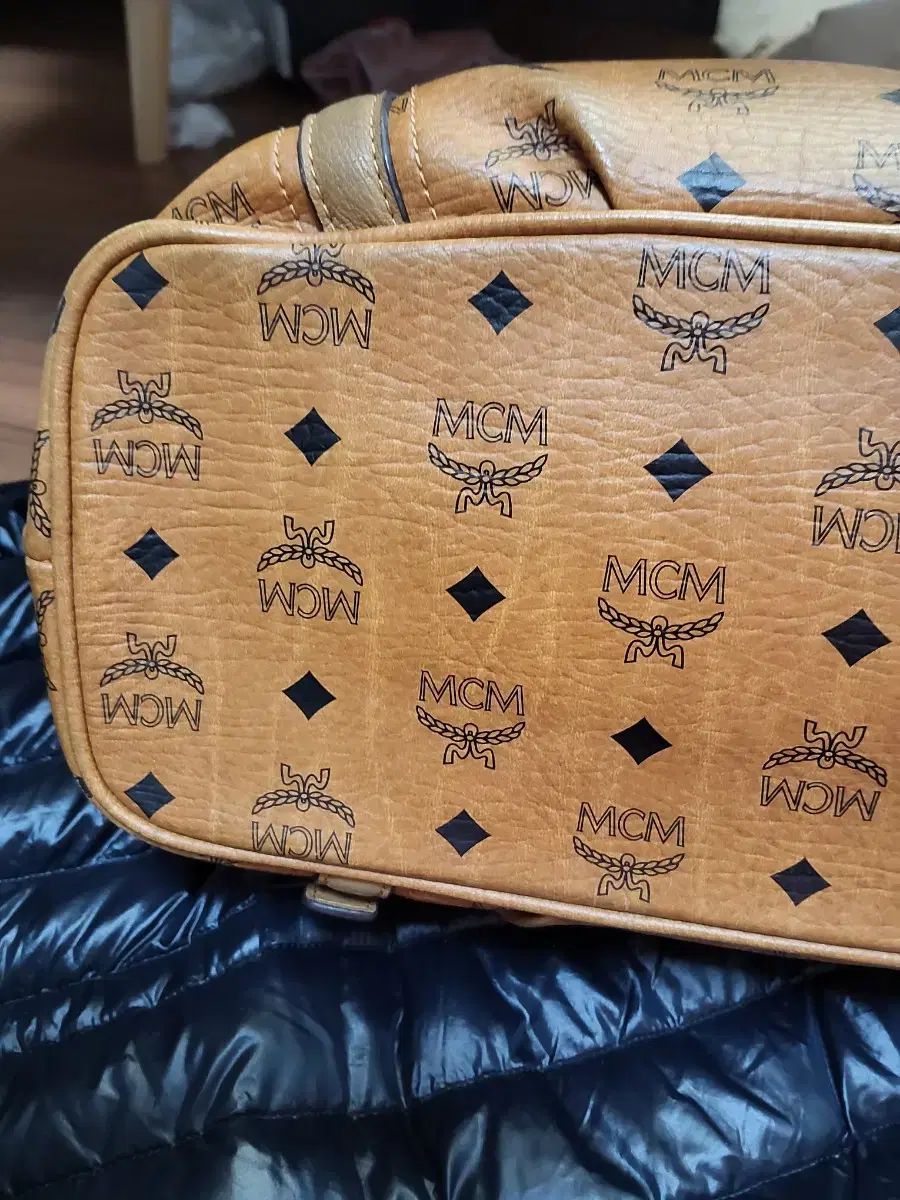 MCM ボストンバッグ ブラウン トートバッグ 【公式通販】