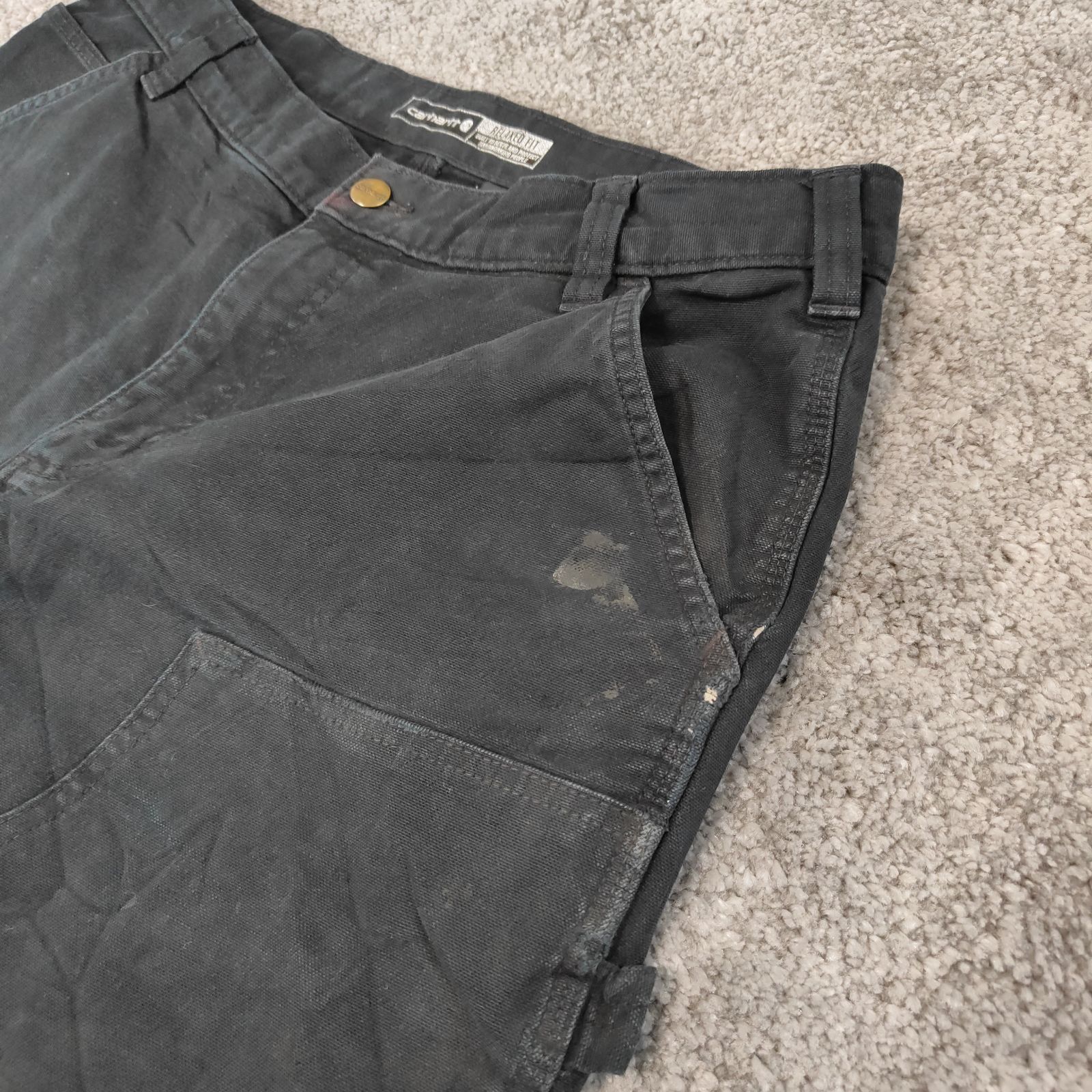 Carhartt カーハート バングラデシュ製 【サイズ】 34×32 ダブルニー