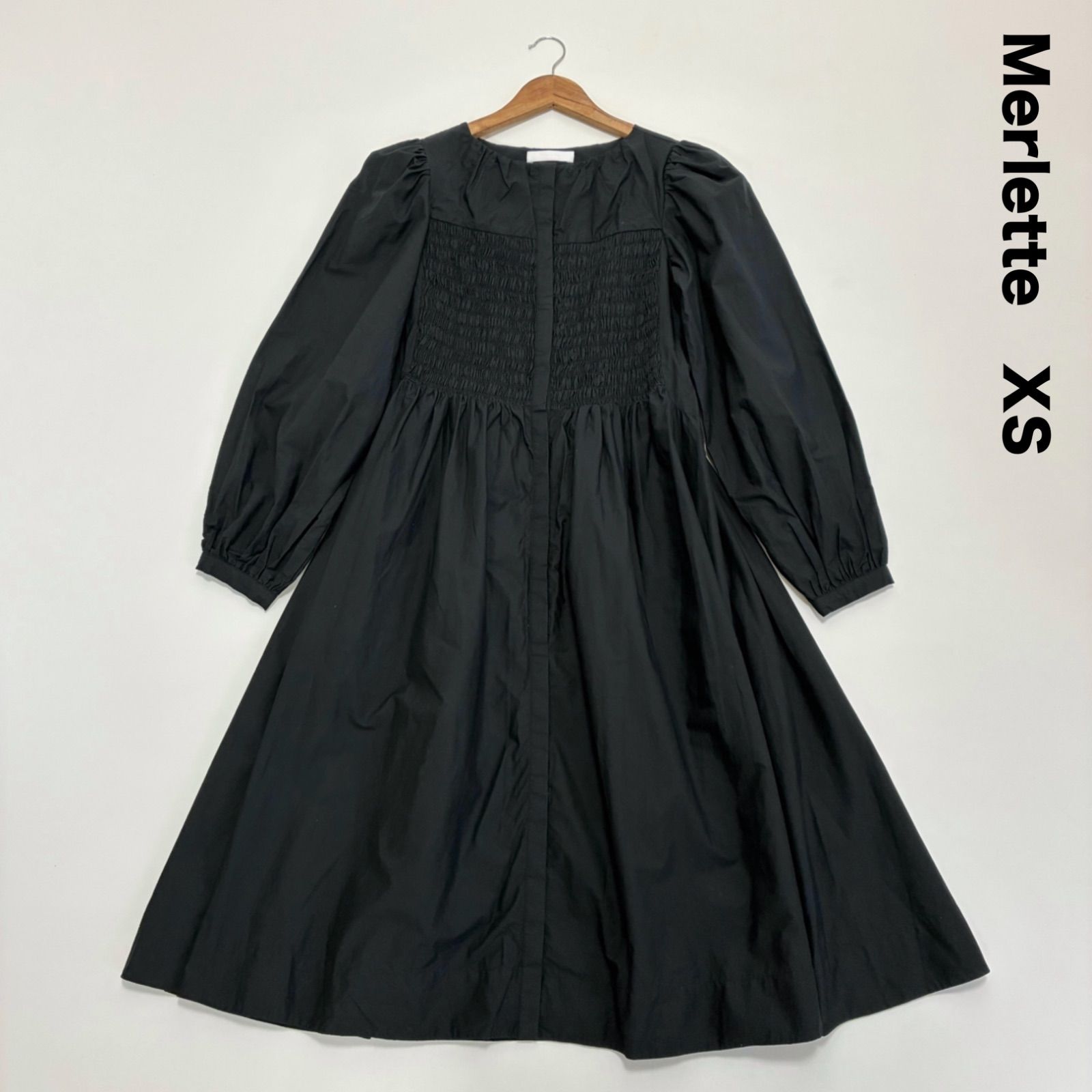 Merlette マーレット☆LEYLAND DRESS レイランドドレス シャーリング