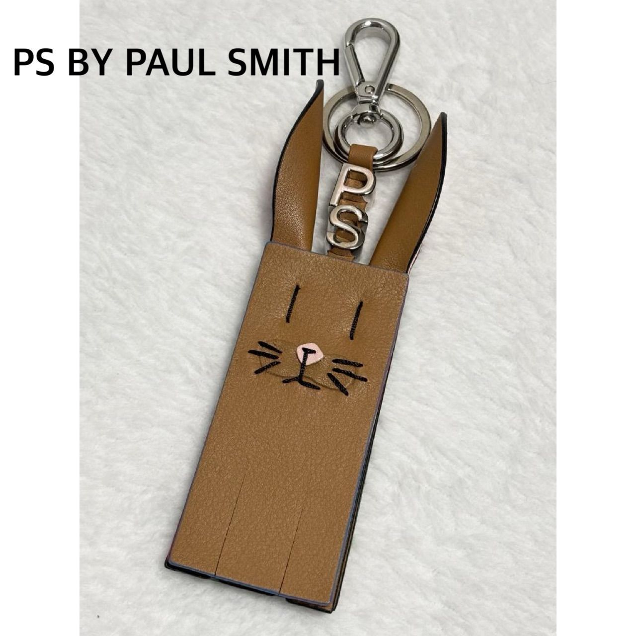 PS BY PAUL SMITH ピーエスバイポールスミス レザー ラビット