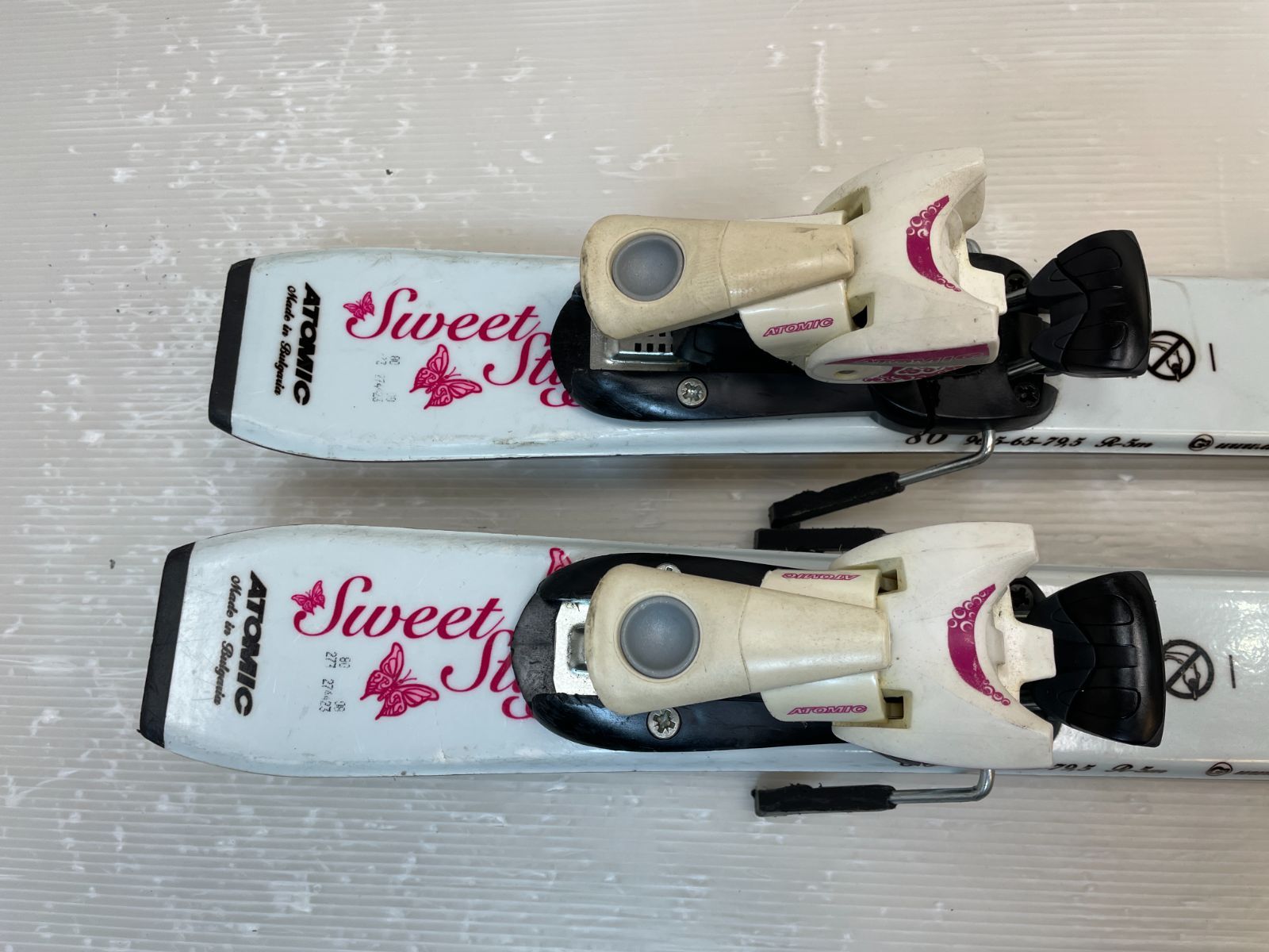 ◇メンテ済◇ Jr スキー ATOMIC ジュニア ガールズ 向 スキー板 Sweet