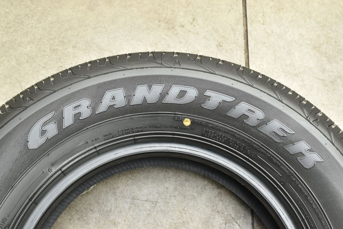 ジムニーシエラ 新車外し ダンロップ GRANDTREK AT20 195/80R15 2024年 