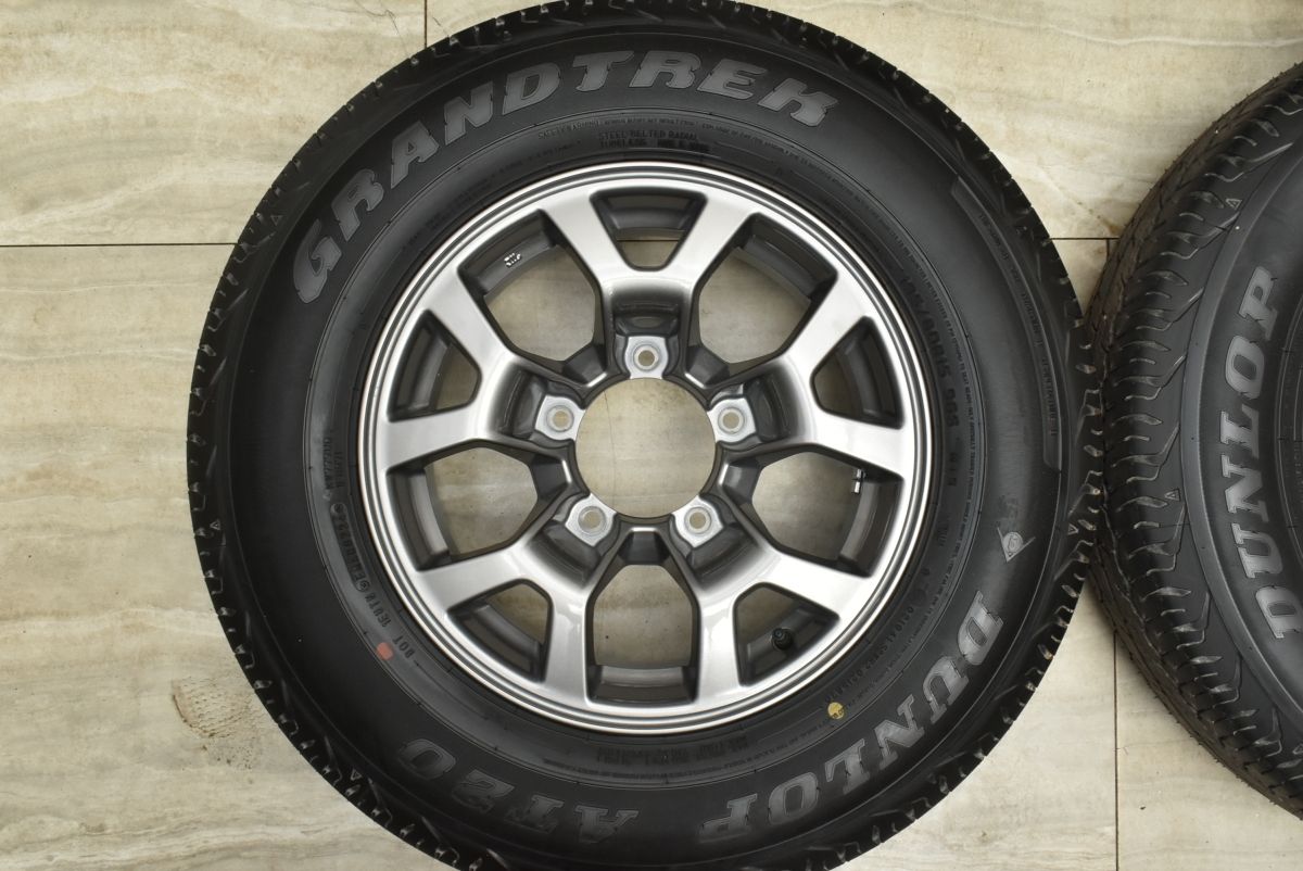 新車外し】スズキ JB74W ジムニー シエラ 純正 15in 5.5J +5 PCD139.7