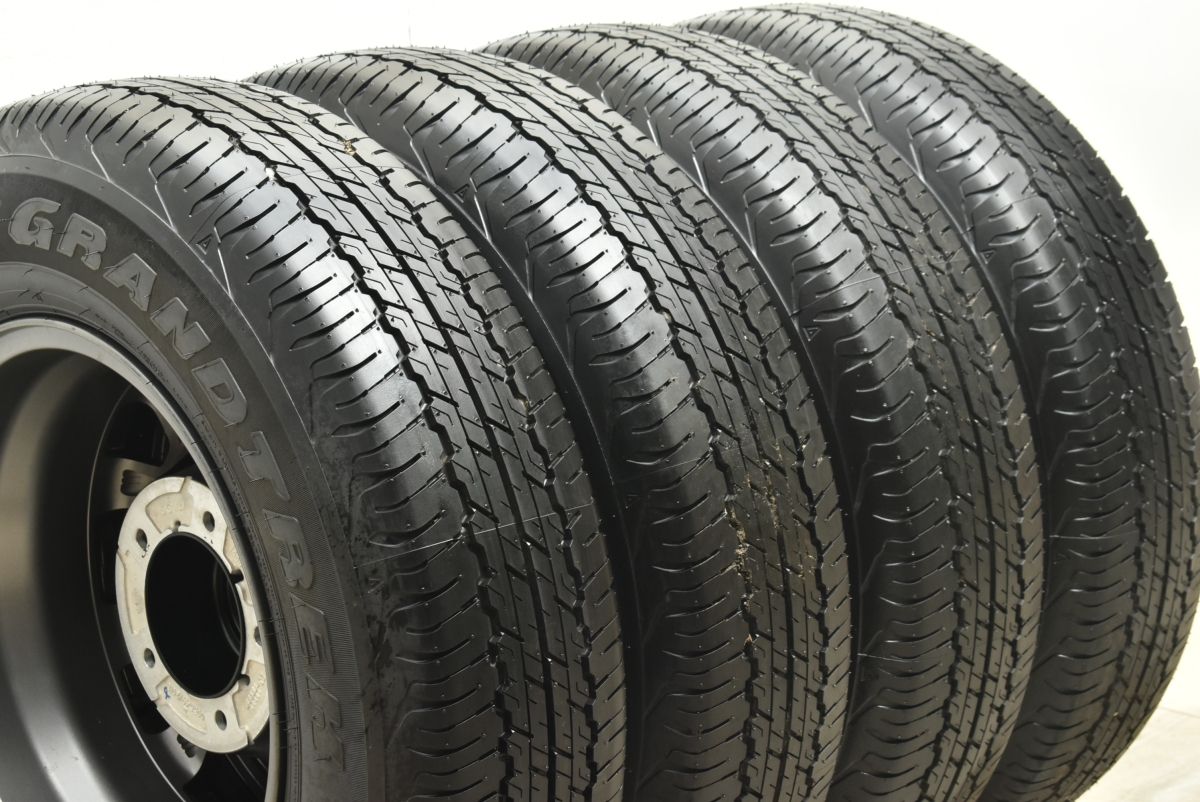 新車納車時取り外し 新同品 ジムニー シエラ JB74 純正アルミホイール 新車外し】スズキ JB74W ジムニー シエラ 純正 15in 5.5J +5 PCD139.7