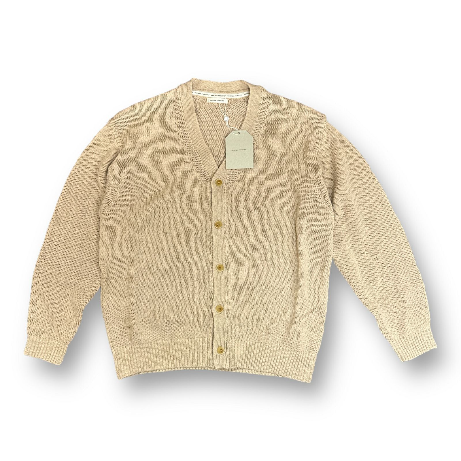 未使用 UNIVERSAL PRODUCTS 22SS DRY COTTON KNIT CARDIGAN ドライ 