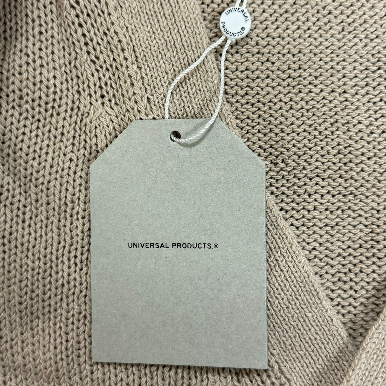 未使用 UNIVERSAL PRODUCTS 22SS DRY COTTON KNIT CARDIGAN ドライ 
