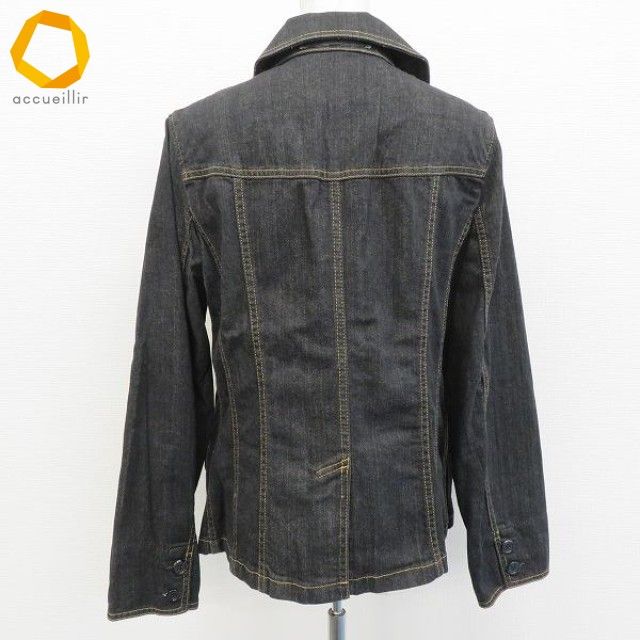 バーバリー BURBERRY LONDON デニム ジャケット ロゴ ボタン