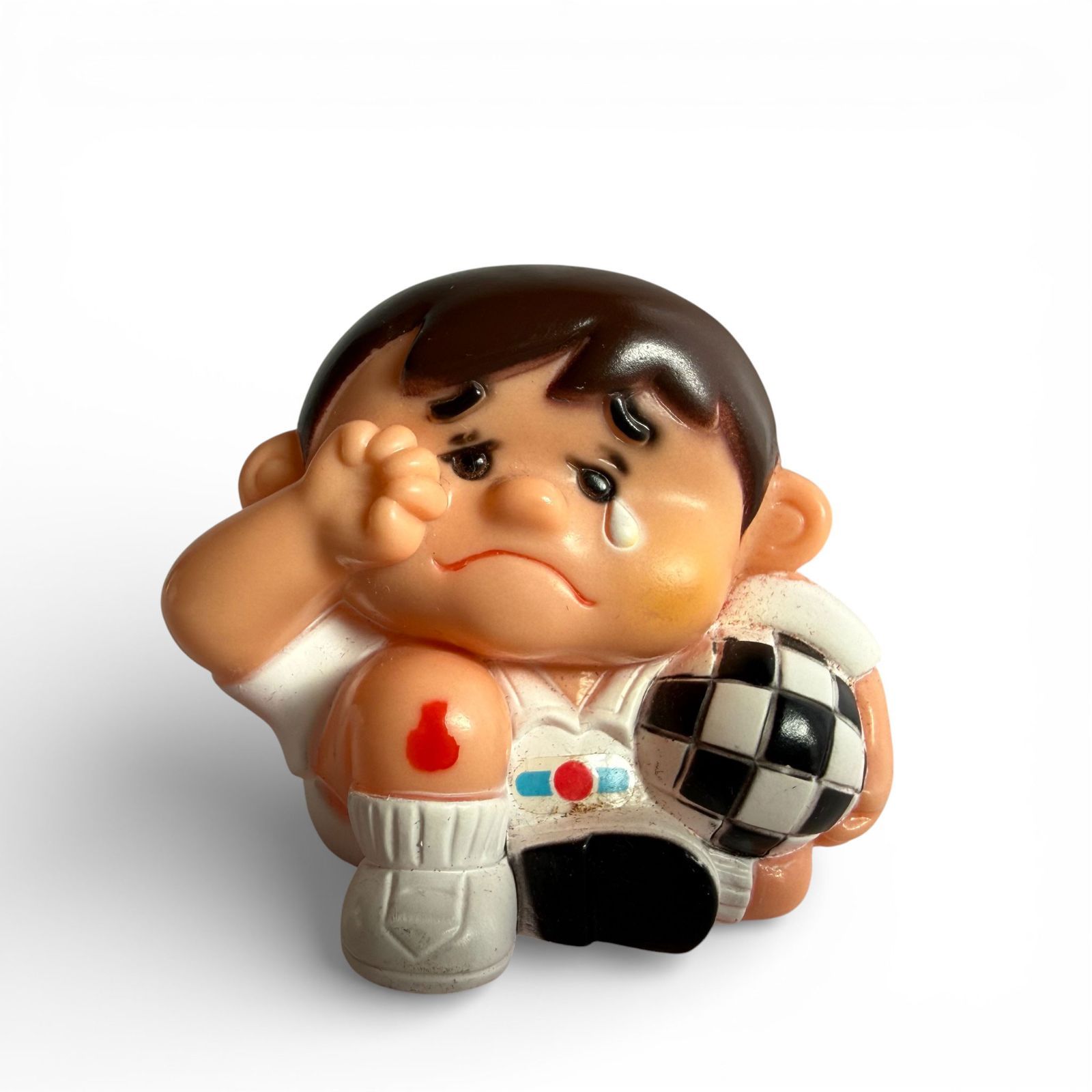 マキロン坊や ソフビ人形 貯金箱 キズにマキロン 昭和レトロ - メルカリ