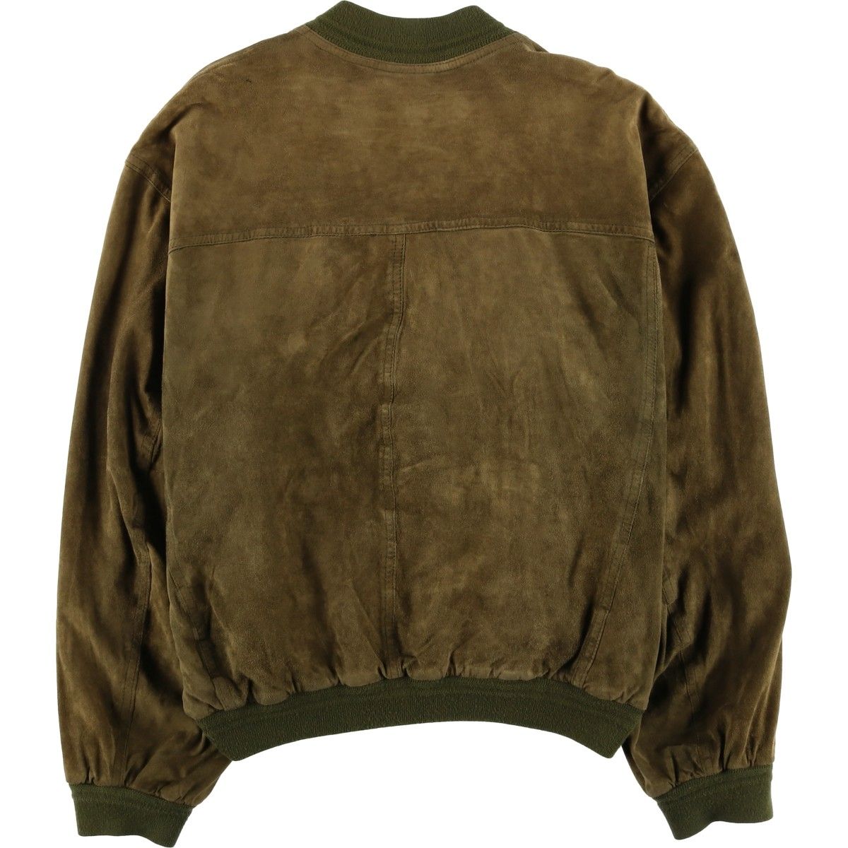 古着 ANTICA PELLERIA バルスタージャケット スエードレザーブルゾン