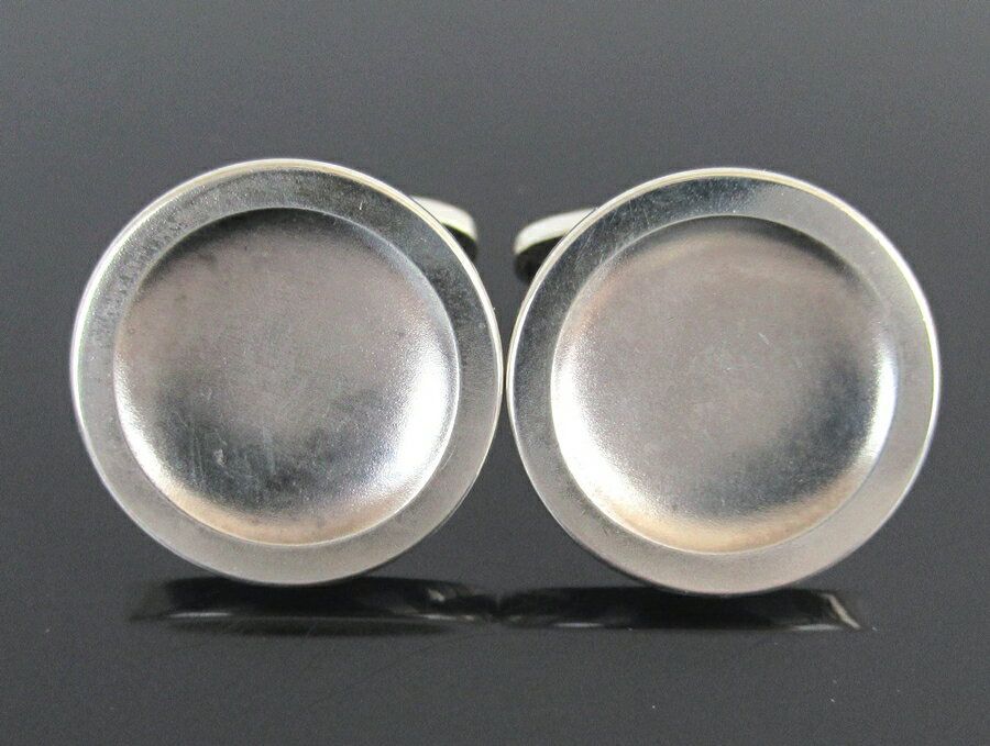  華紋 ジョージジェンセン カフリンクス シルバー925 華紋 ジョージジェンセン カフリンクス シルバー925 ジョージ