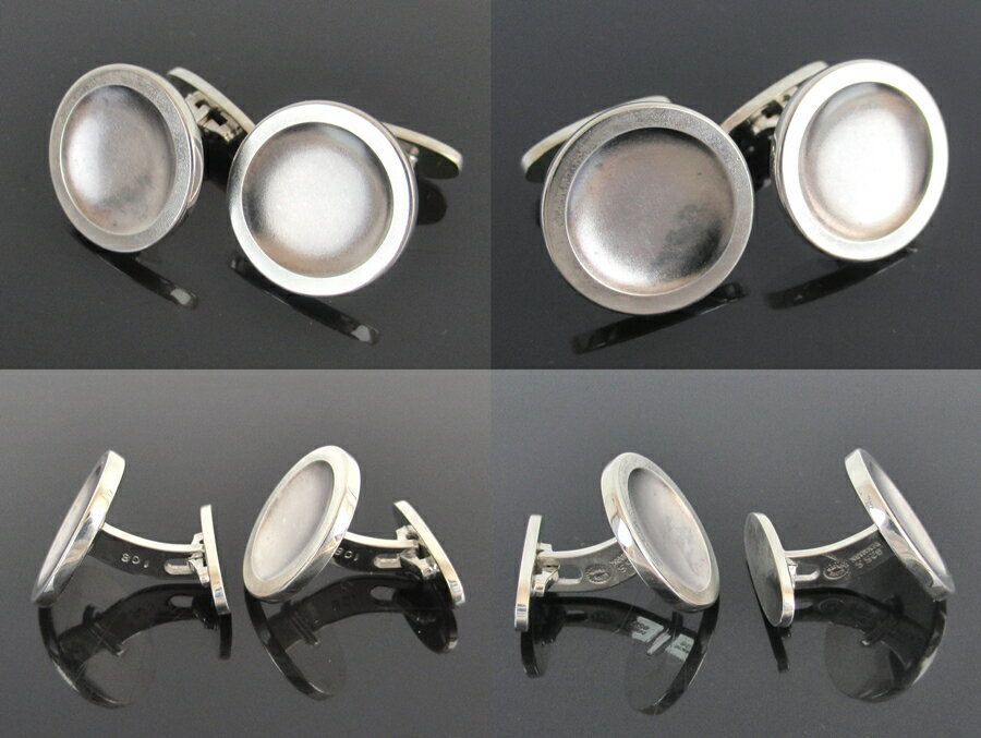  華紋 ジョージジェンセン カフリンクス シルバー925 華紋 ジョージジェンセン カフリンクス シルバー925 Georg Jensen