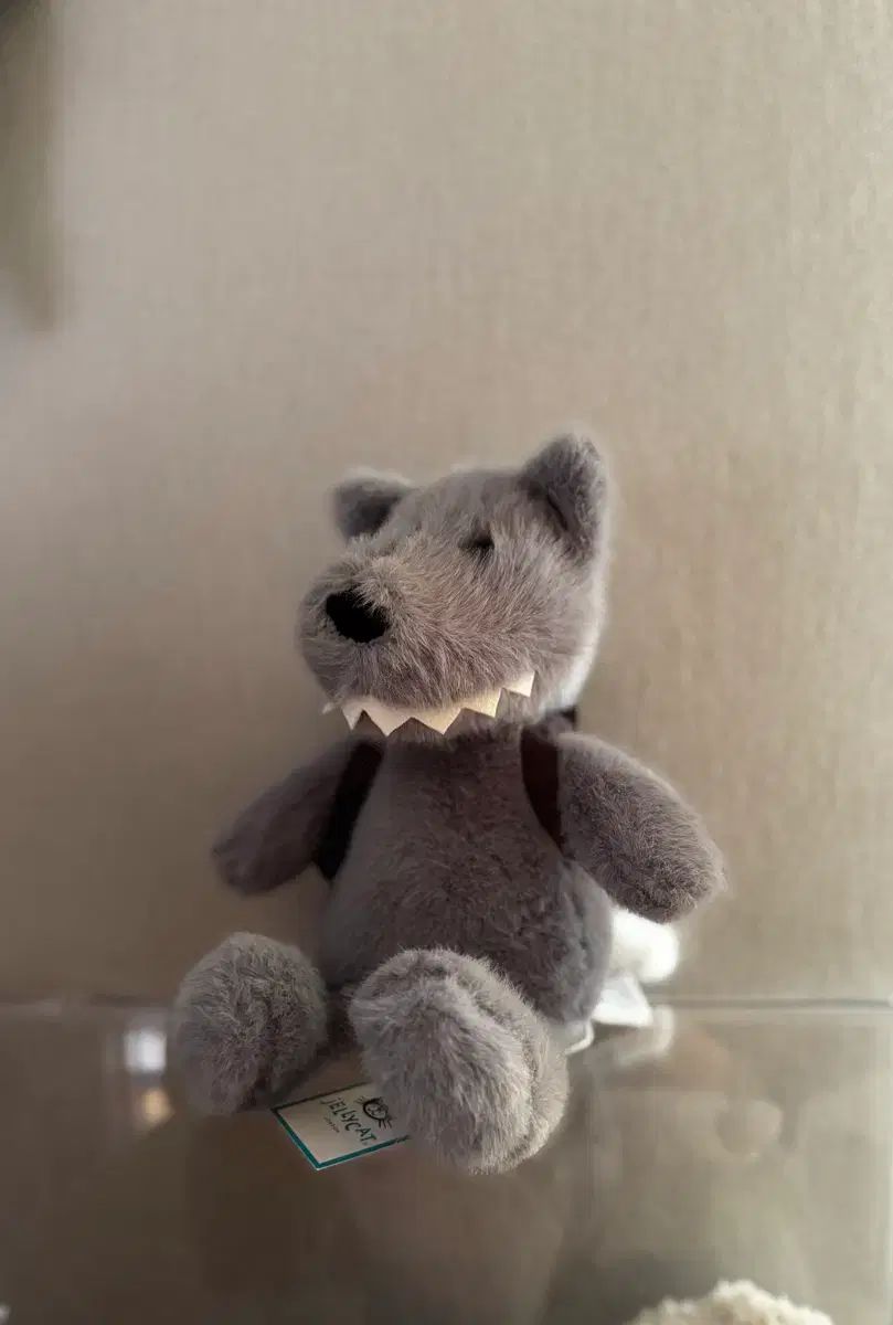 Jellycat 젤리캣 backpack wolf