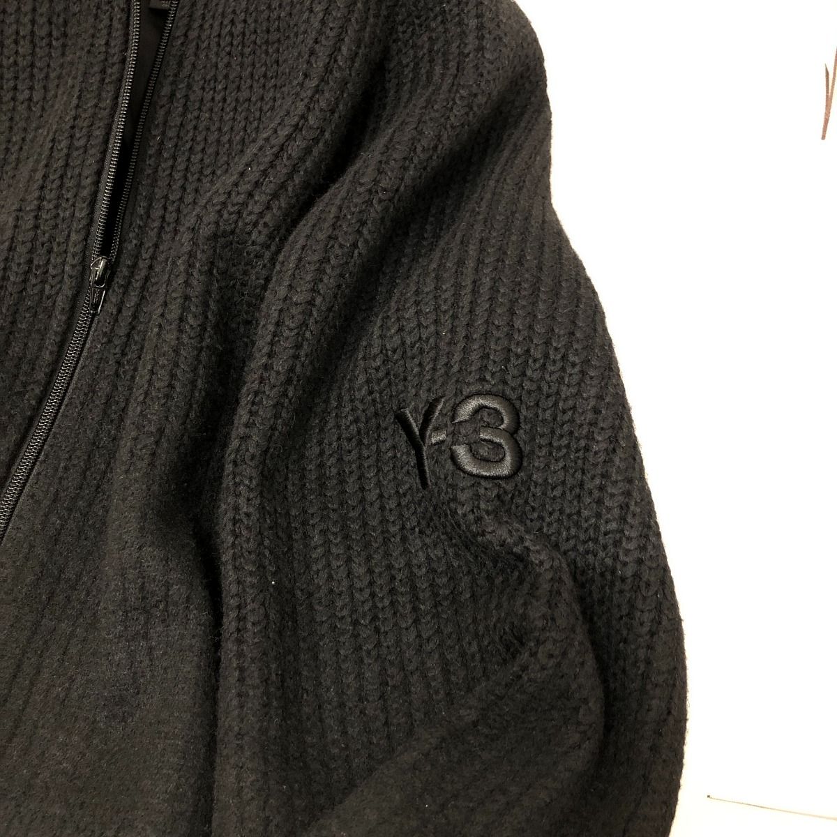 □□Y-3 ワイスリ ジャケット ニットナイロンジャケット SIZE S FJ0458