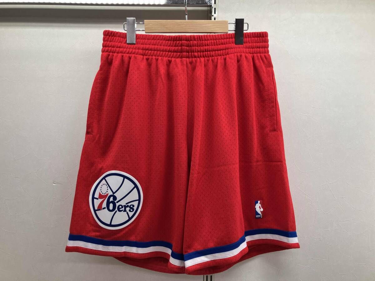 mitchell&ness ミッチェルアンドネス 76ers ショーツ ハーフパンツ