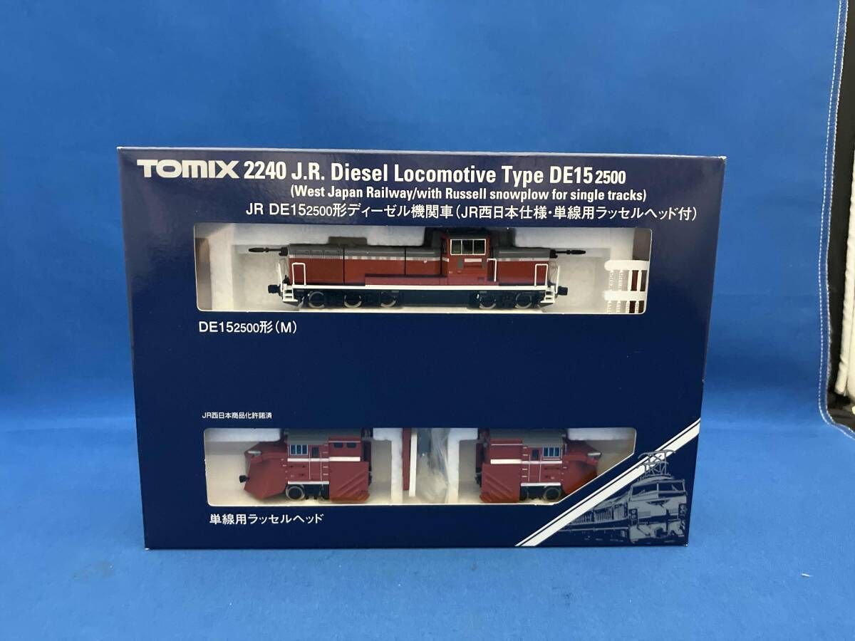 Nゲージ TOMIX 2240 JR DE15-2500形ディーゼル機関車(JR西日本仕様