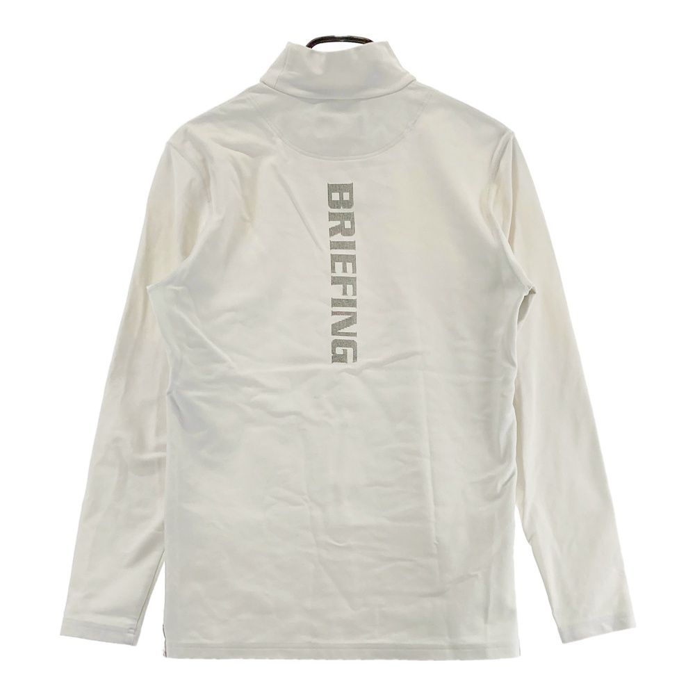 サイズ：M BRIEFING GOLF ブリーフィング ハイネック 長袖Tシャツ