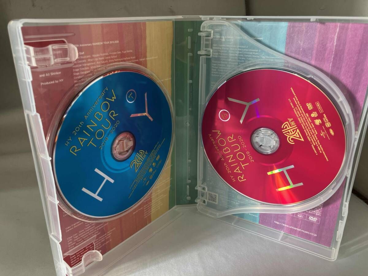 DVD HY 20th Anniversary RAINBOW TOUR 2019-2020(完全初回限定版