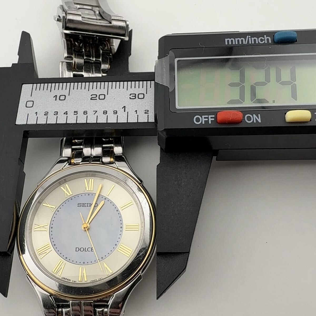 SEIKO V181-0AC0 セイコー DOLCE ドルチェ クォーツ ボーイズ 腕時計 