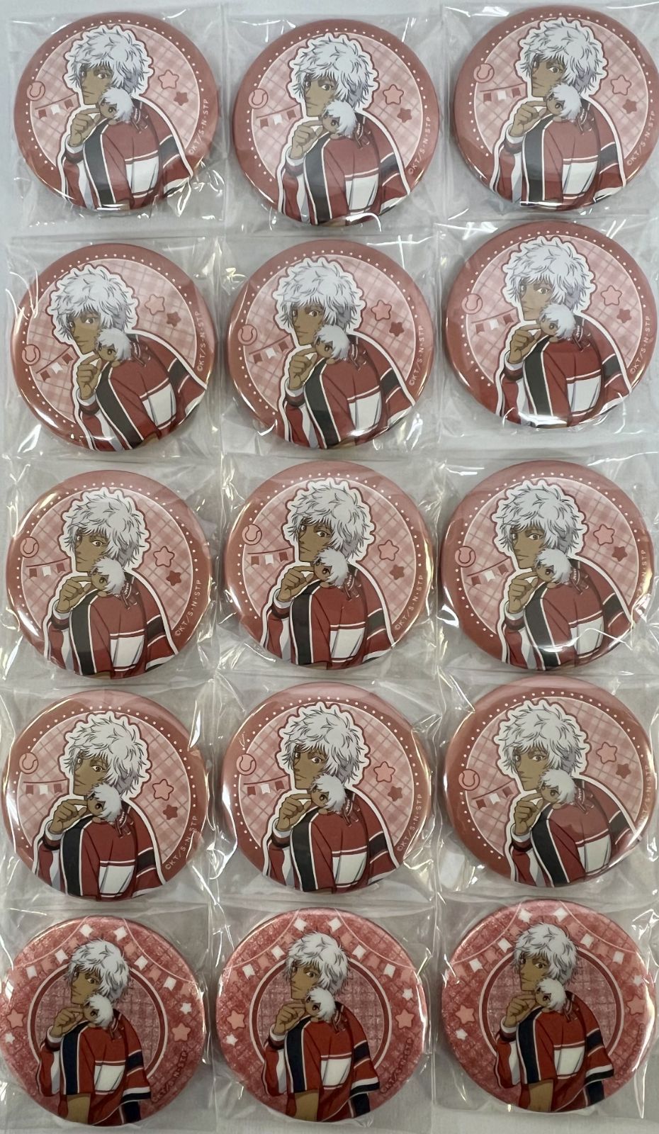 新テニスの王子様 缶バッジコレクション おきがえぬいといっしょ第3弾