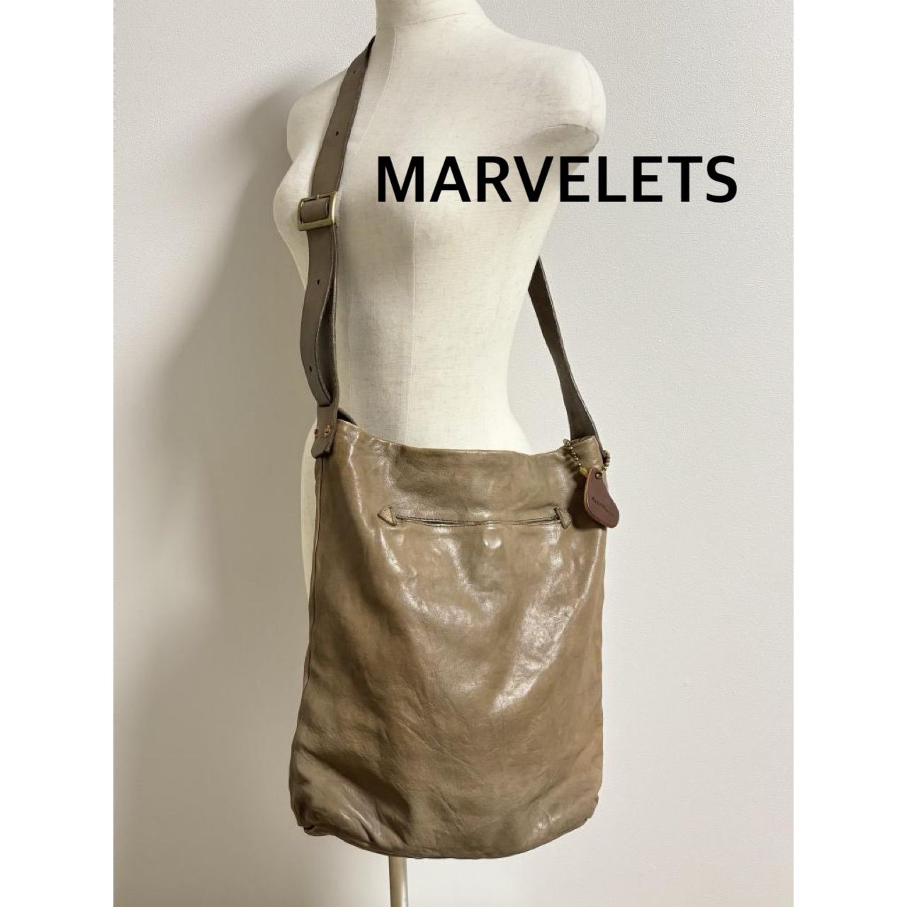 MARVELETS マーヴェレッツ ショルダーバッグ ブラウン 肩掛け お出掛け 