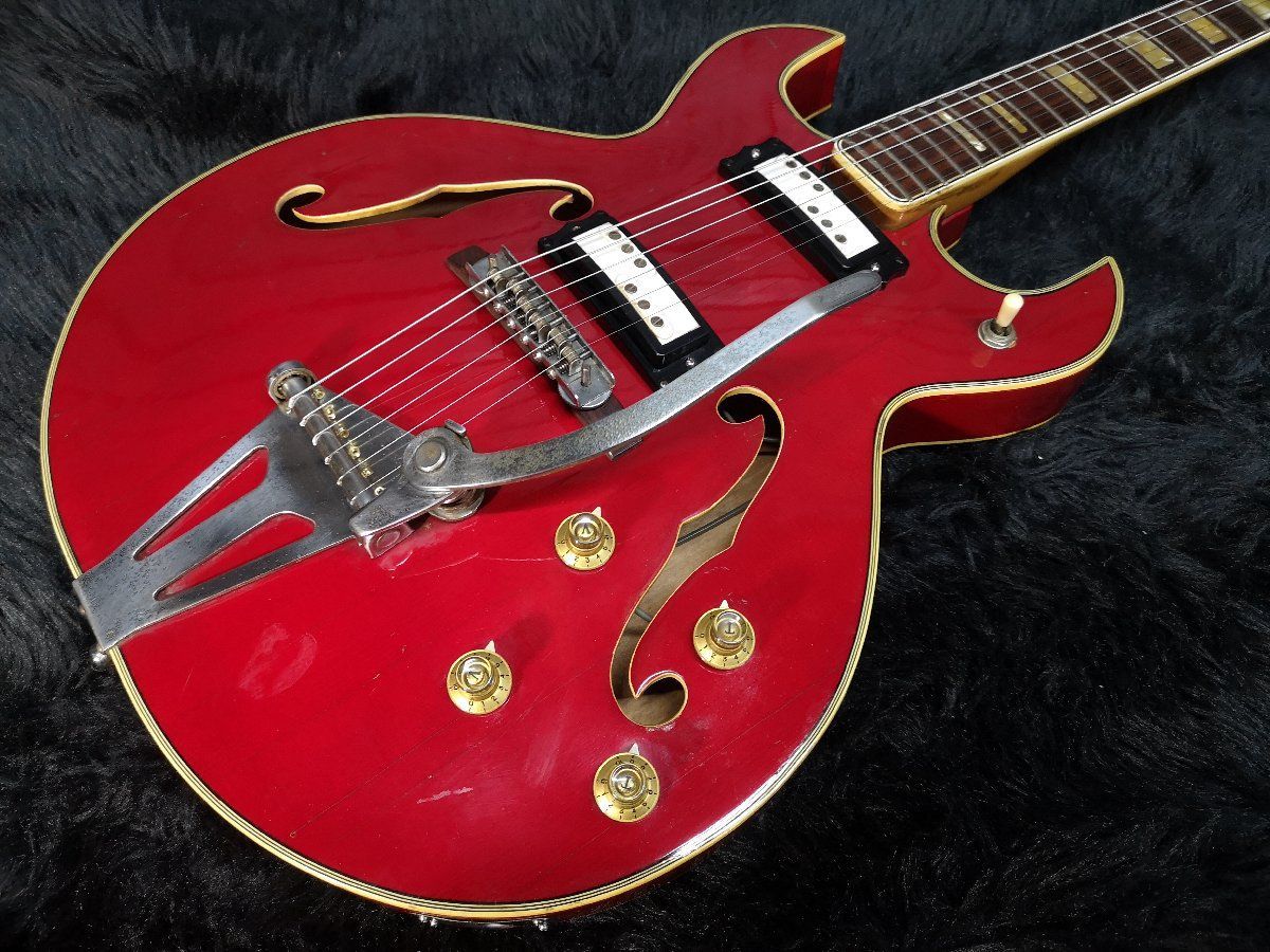 □価格応談!!□整備品□!!☆GROSSMAN 国産ビザールギター フルアコ