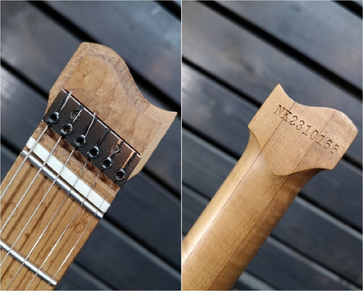 ☆冬の感謝祭☆彡☆EMG-60＆81搭載☆NK Headless Guitars See-through