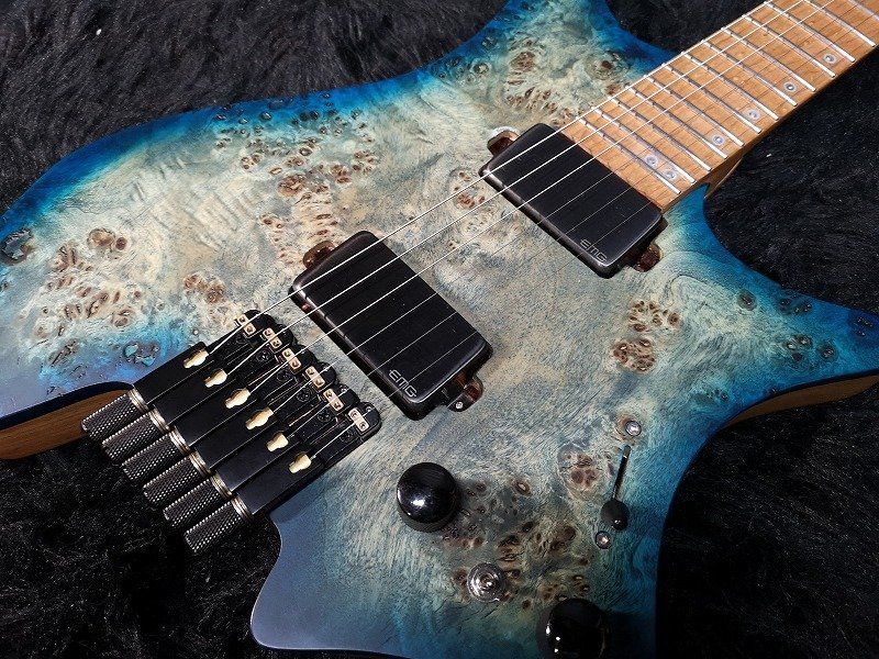 ☆冬の感謝祭☆彡☆EMG-60＆81搭載☆NK Headless Guitars See-through