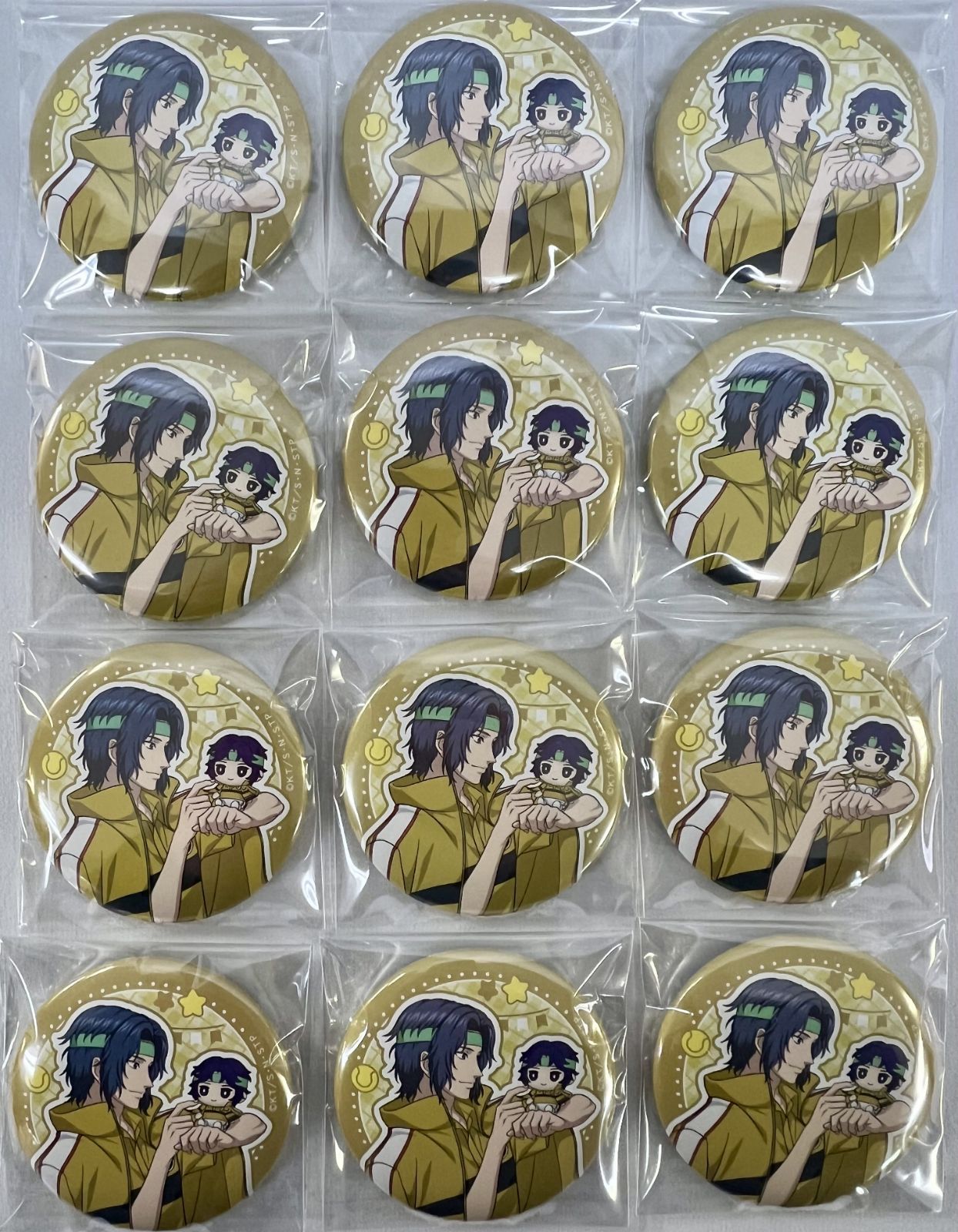 新テニスの王子様 缶バッジコレクション おきがえぬいといっしょ第3弾