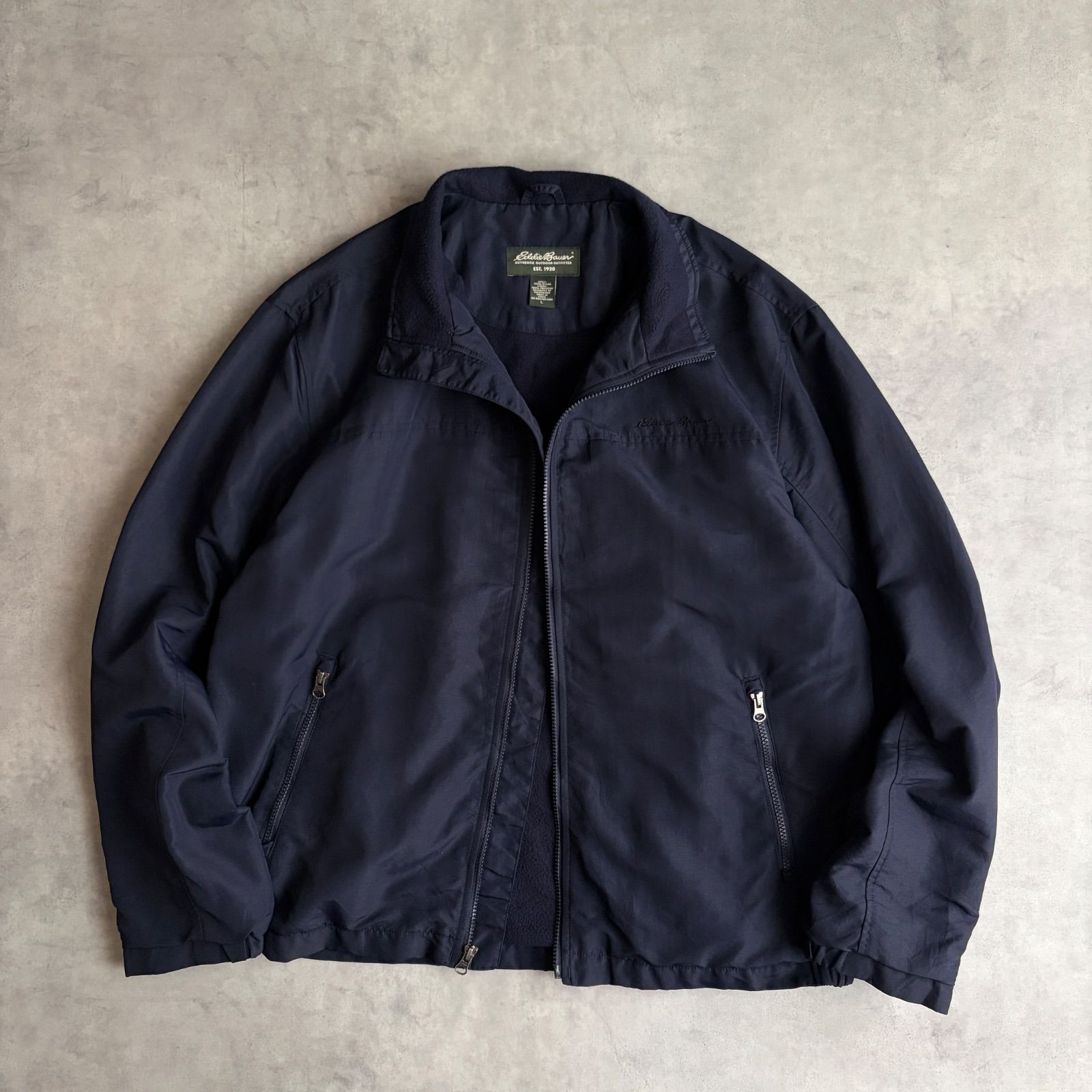 00s/Eddie Bauer/エディーバウアー/シェルドジャケット/裏フリース