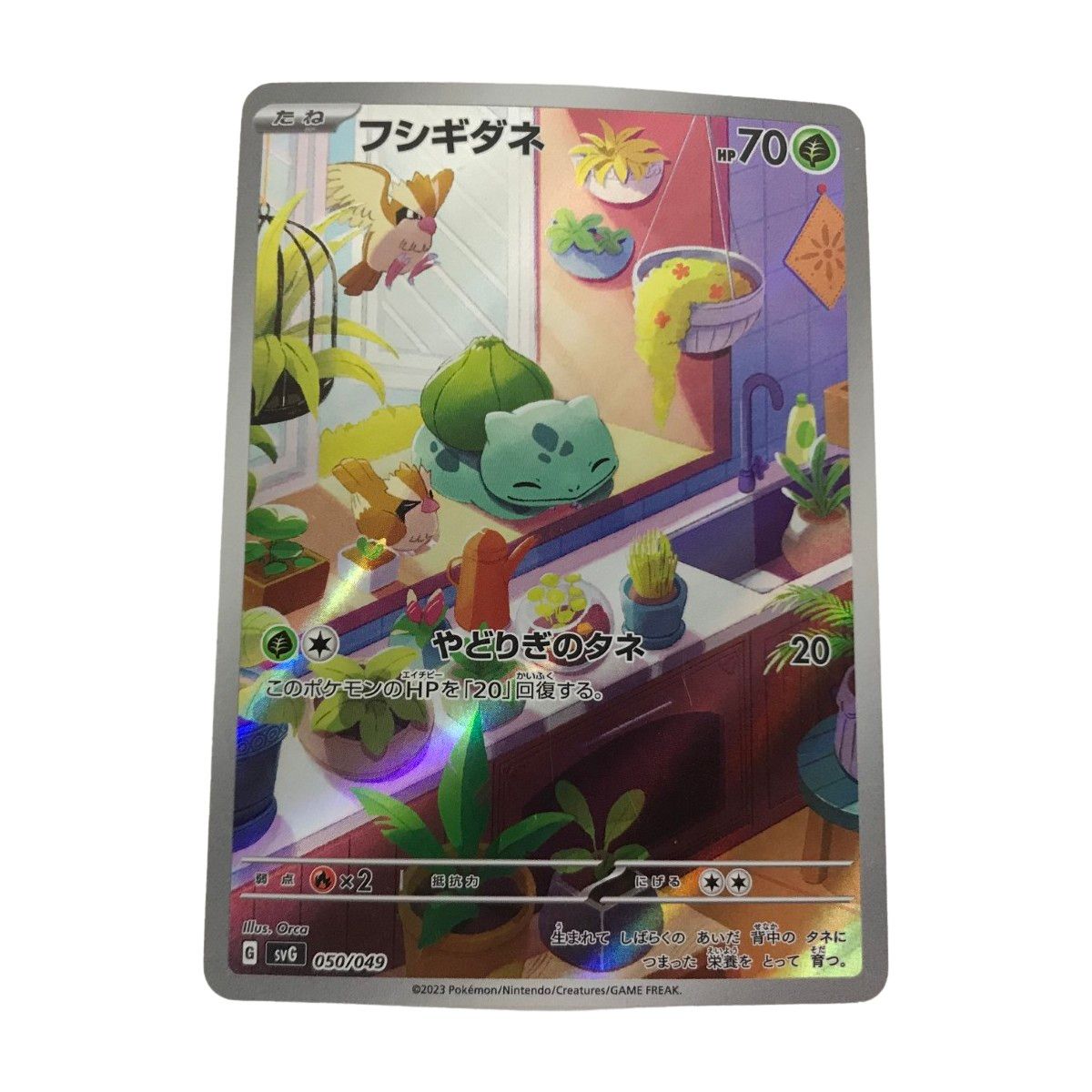 □□ ポケモンカード svG 050/049 フシギダネ カケ有 - メルカリ