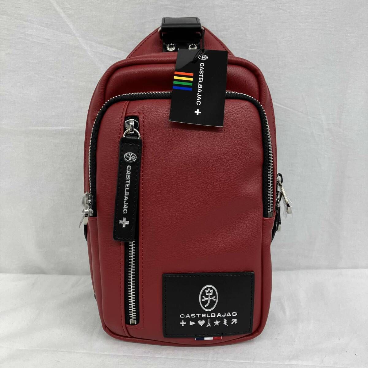 CASTELBAJAC / カステルバジャック / ボディバッグ / レッド カステルバジャック CASTELBAJAC バッグ ショルダーバッグ サシャ