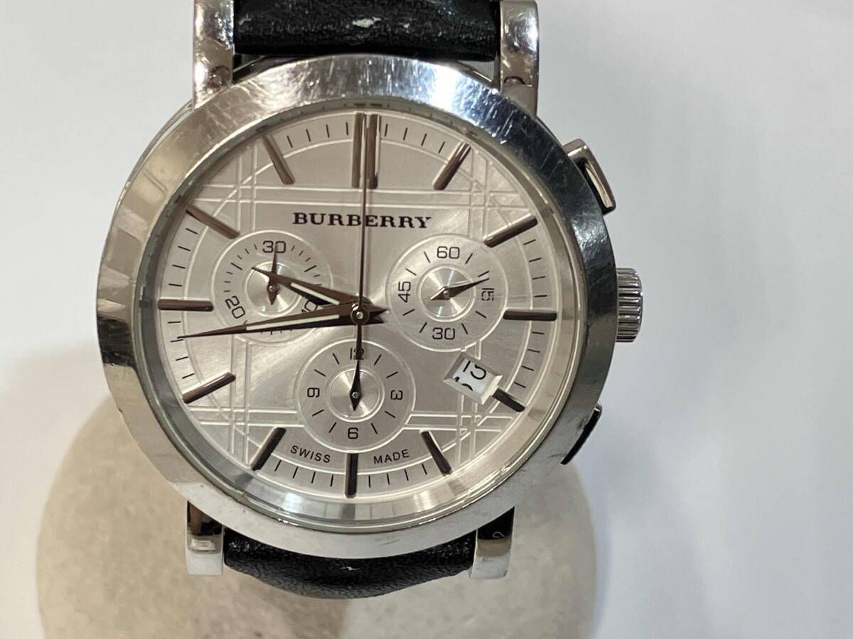 ジャンク 【ジャンク】BURBERRY バーバーリ BU1361 時間ズレ 腕時計