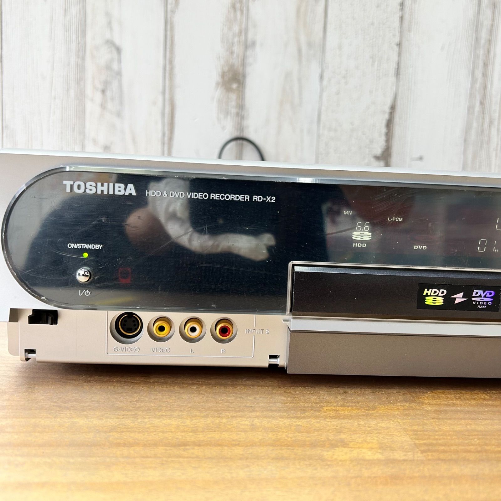 TOSHIBA 東芝 HDD＆DVDビデオレコーダー RD-X2 HDD/DVD再生確認済み 訳
