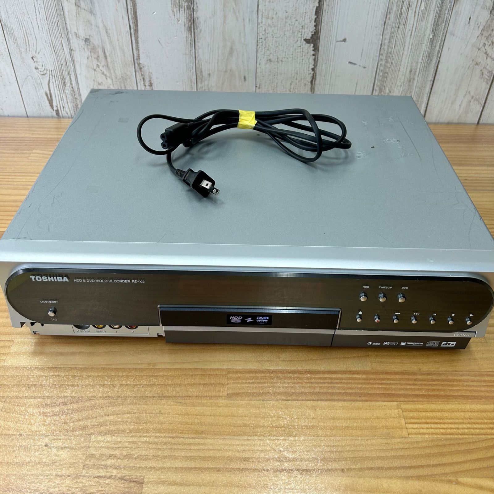 東芝HDD &DVDビデオレコーダー TOSHIBA 東芝 HDD＆DVDビデオレコーダー RD-X2 HDD/DVD再生確認済み 訳