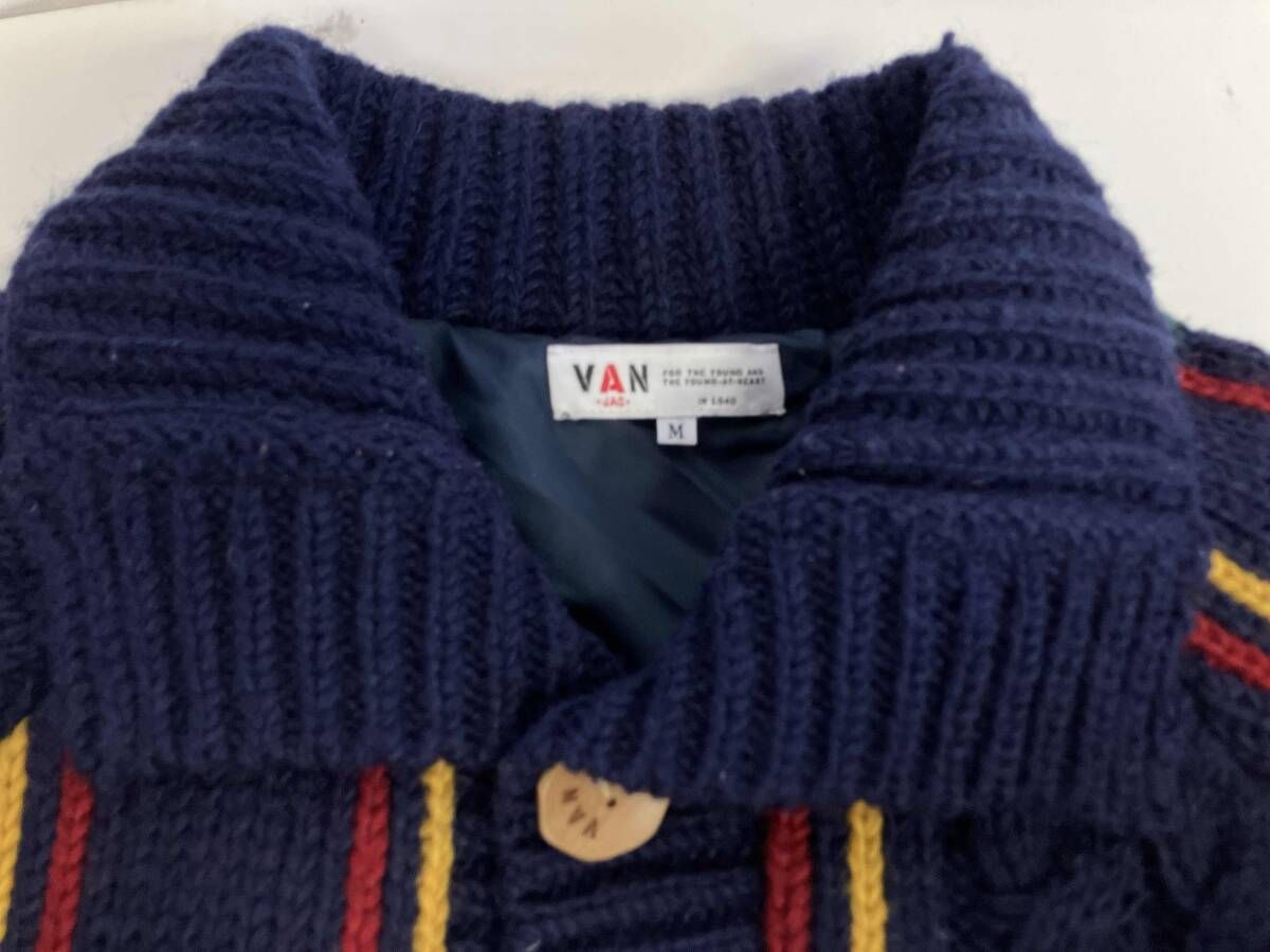 VAN JACKET ヴァンヂャケット カウチン ニットジャケット Mサイズ