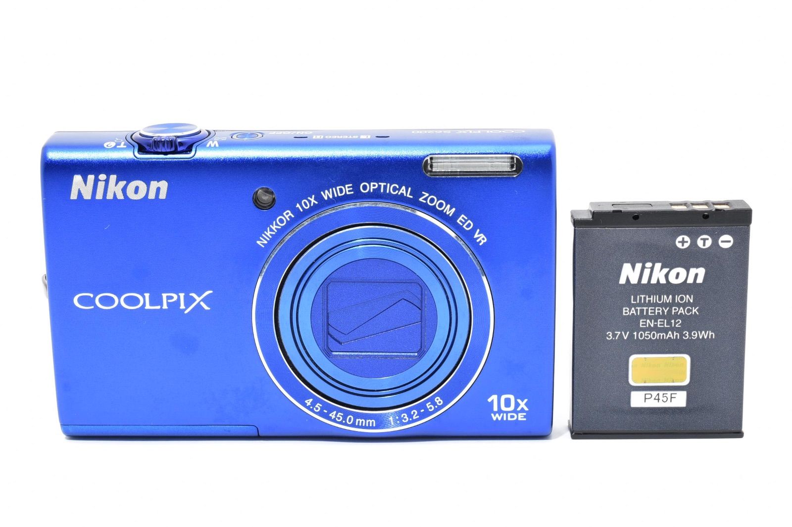 ☆実用良品☆ Nikon ニコン CoolPix S6200 ブルー クールピクス