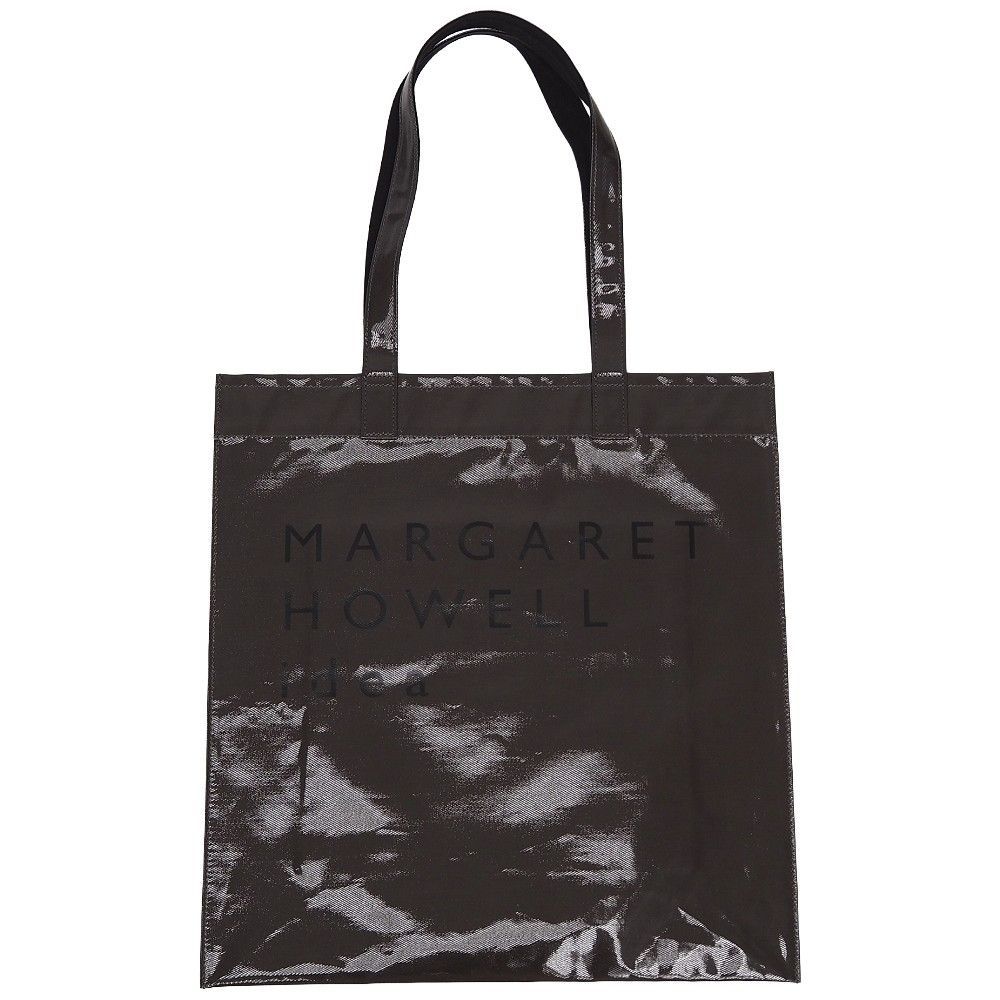 新品 MARGARET HOWELL idea 4Kアジャックス トートバッグ チャコール