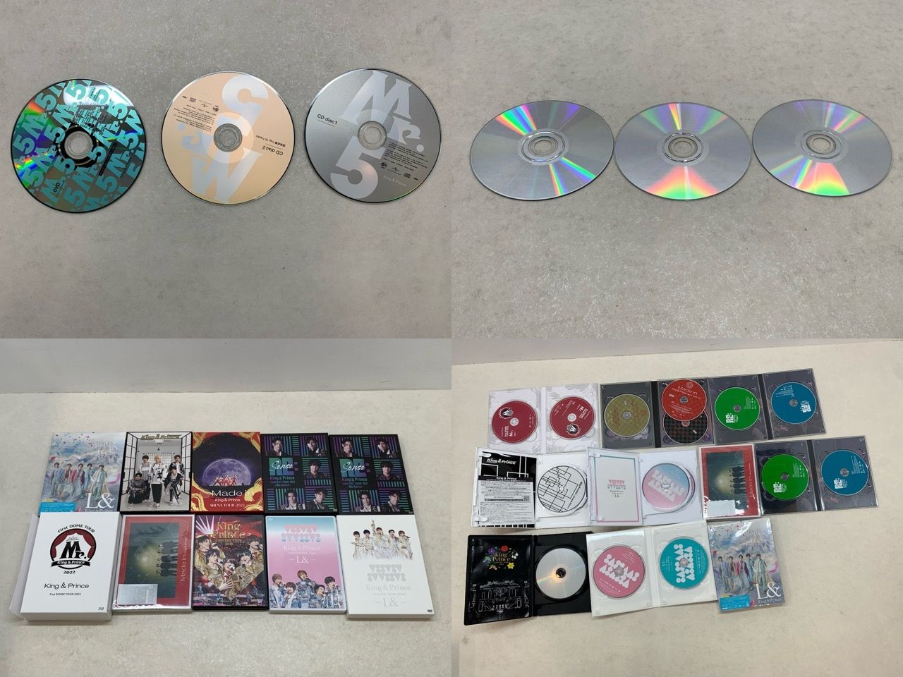 King & Prince CD ライブ ツアー DVD Blu-ray キンプリ まとめ売り
