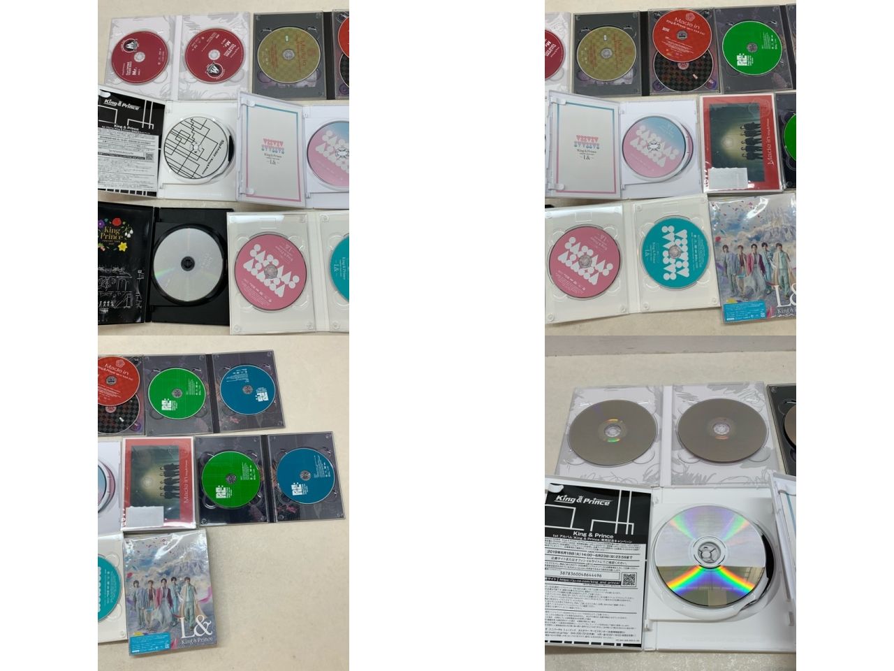King & Prince CD DVD Blu-ray グッズ まとめ売り King & Princeまとめ売り Blu-ray、CD、グッズ 【公式通販】