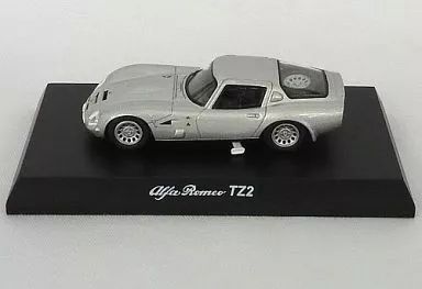 中古】ミニカー 1/64 アルファロメオ TZ2(シルバー) 「アルファロメオ